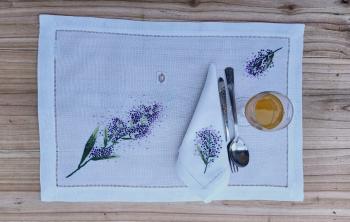 Placemats linen  white 