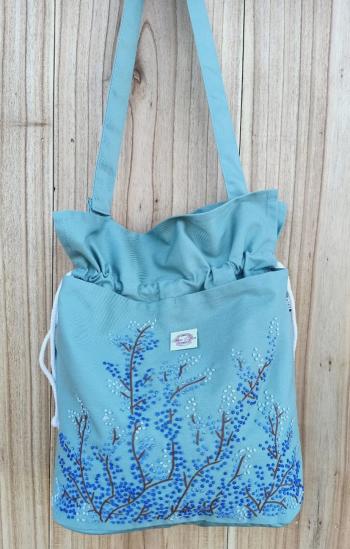 Hand Bags  cotton kaki 