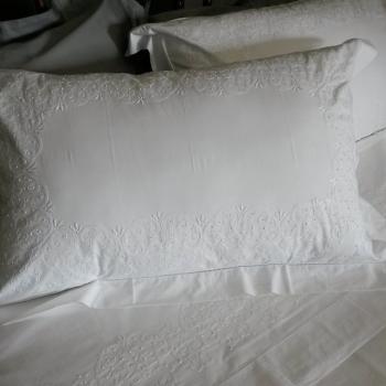 Duvet Cover  Francesca cotton Italya white 